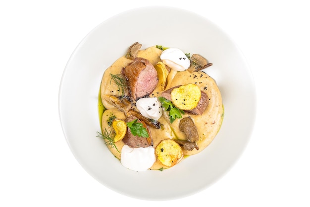 Farfurie cu mâncare gătită